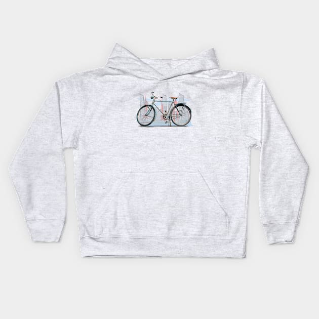 Fahrrad retro Kids Hoodie by sibosssr